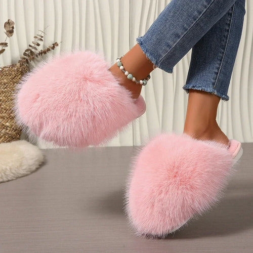 Adorable Super Fuffy Anti-slip Slippers