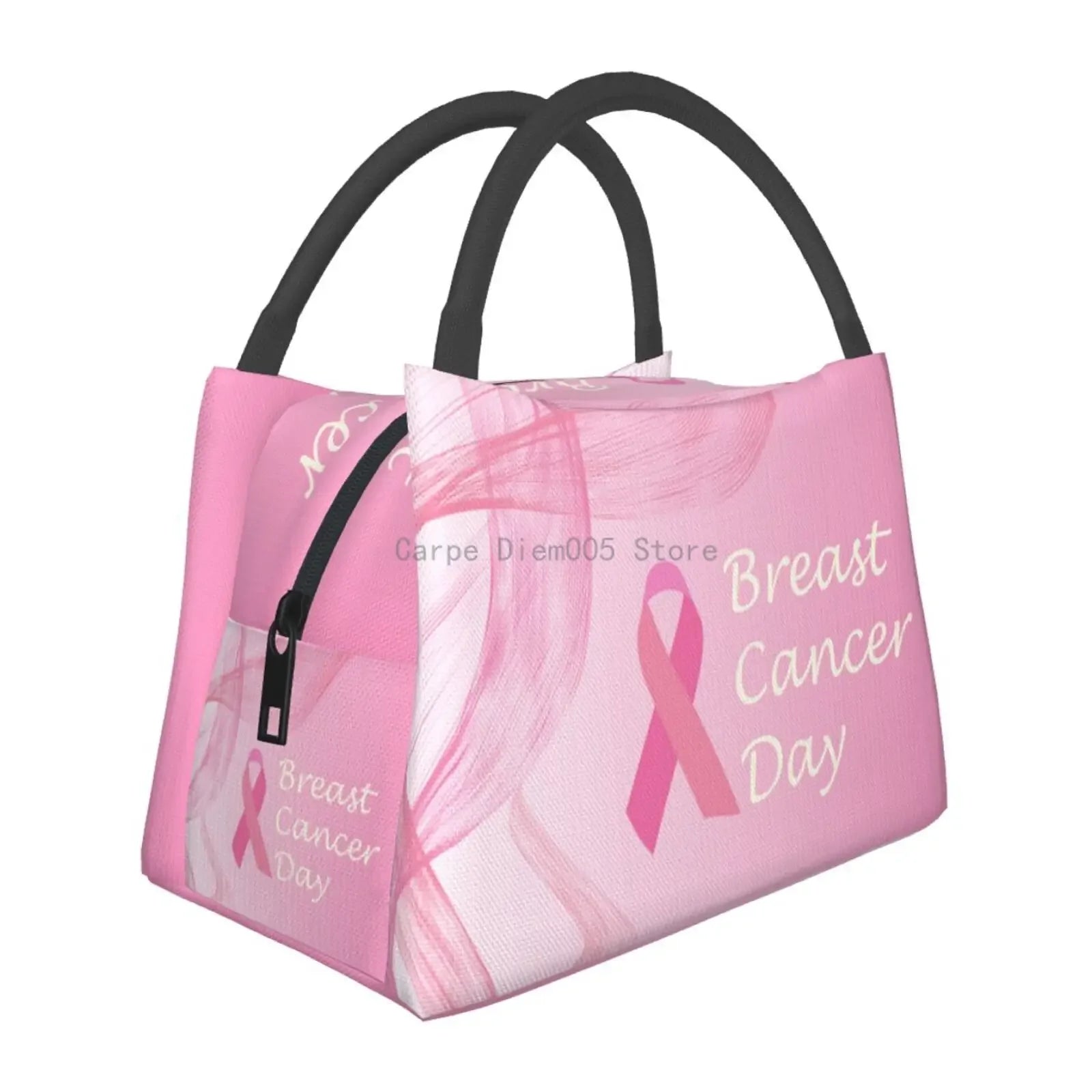 Breast Cancer Awareness Insulated Lunch Bags