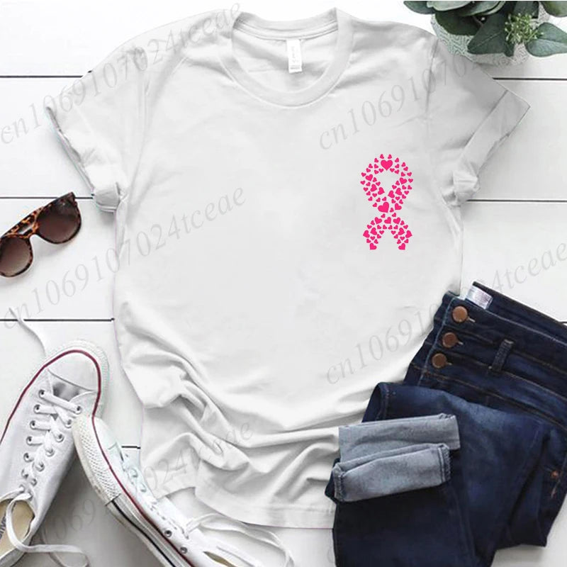 Breast Cancer Ribbon Tshirt