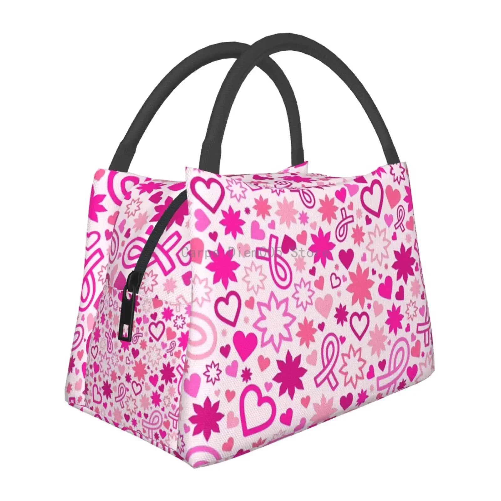 Breast Cancer Awareness Insulated Lunch Bags