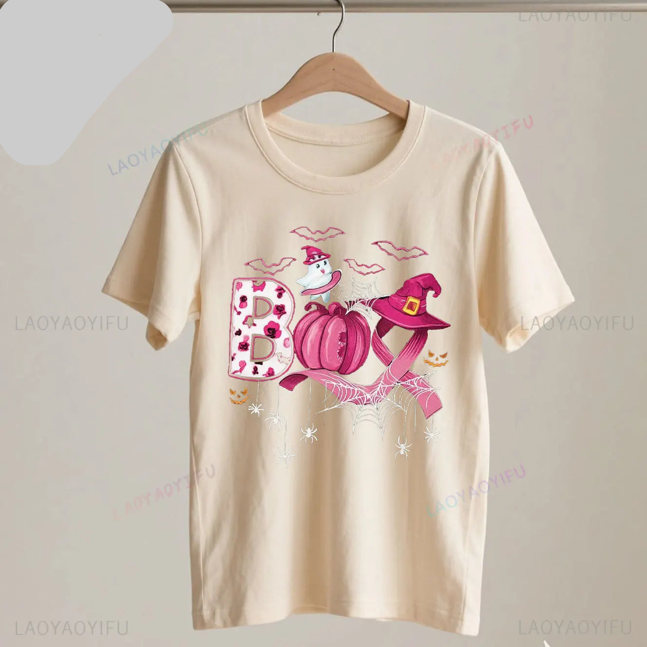 Breast Cancer Boo and Pink Pumpkin Tshirts