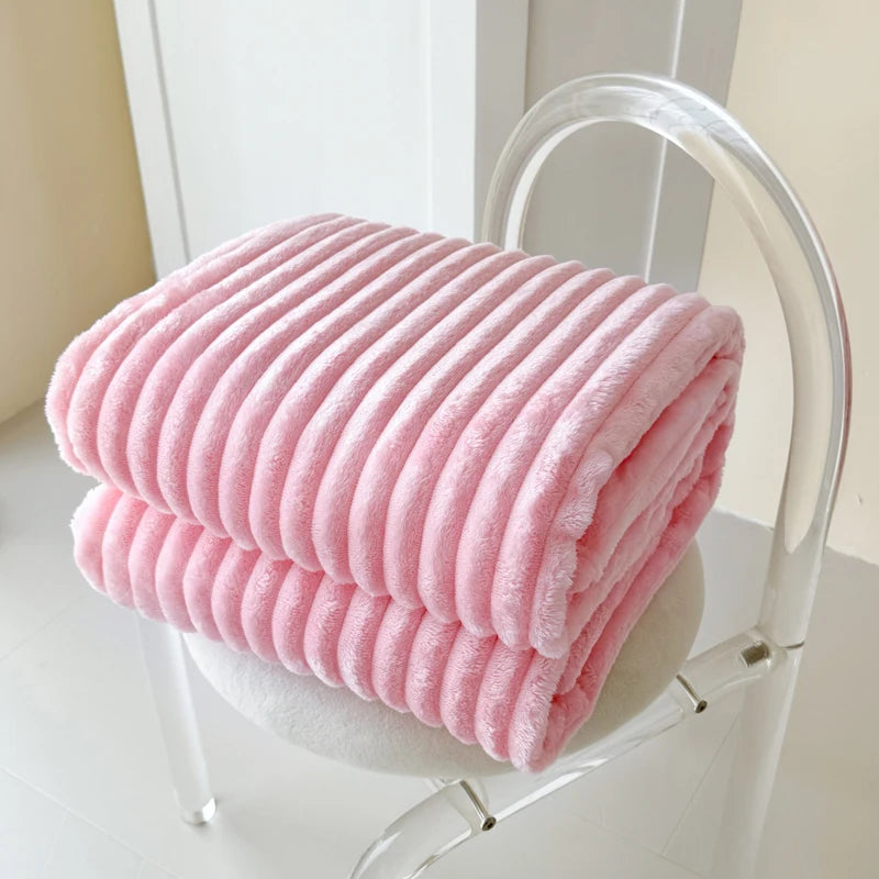 Cozy and wonderfully soft throw blanket.