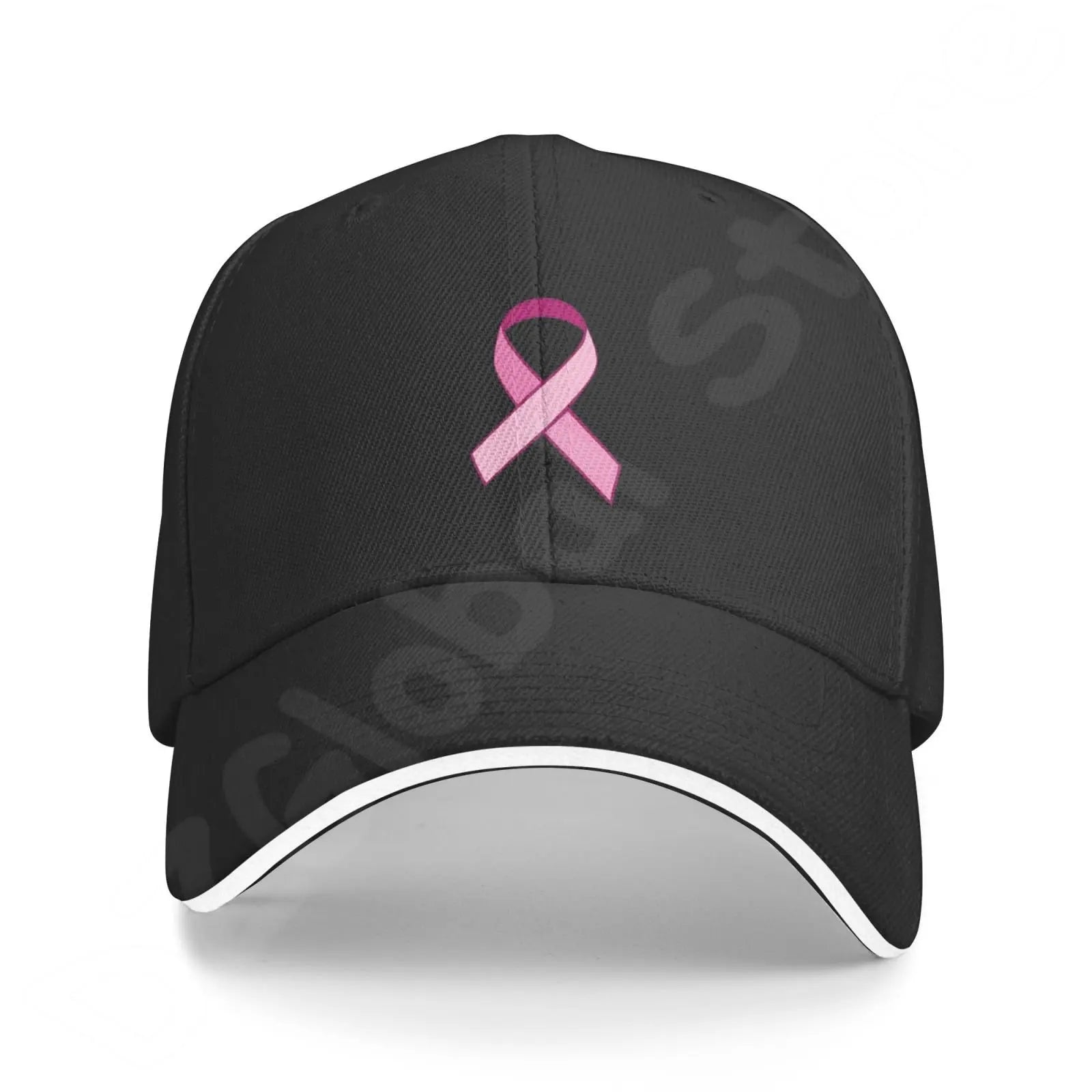 Pink Ribbon Support Breast Cancer Baseball Caps