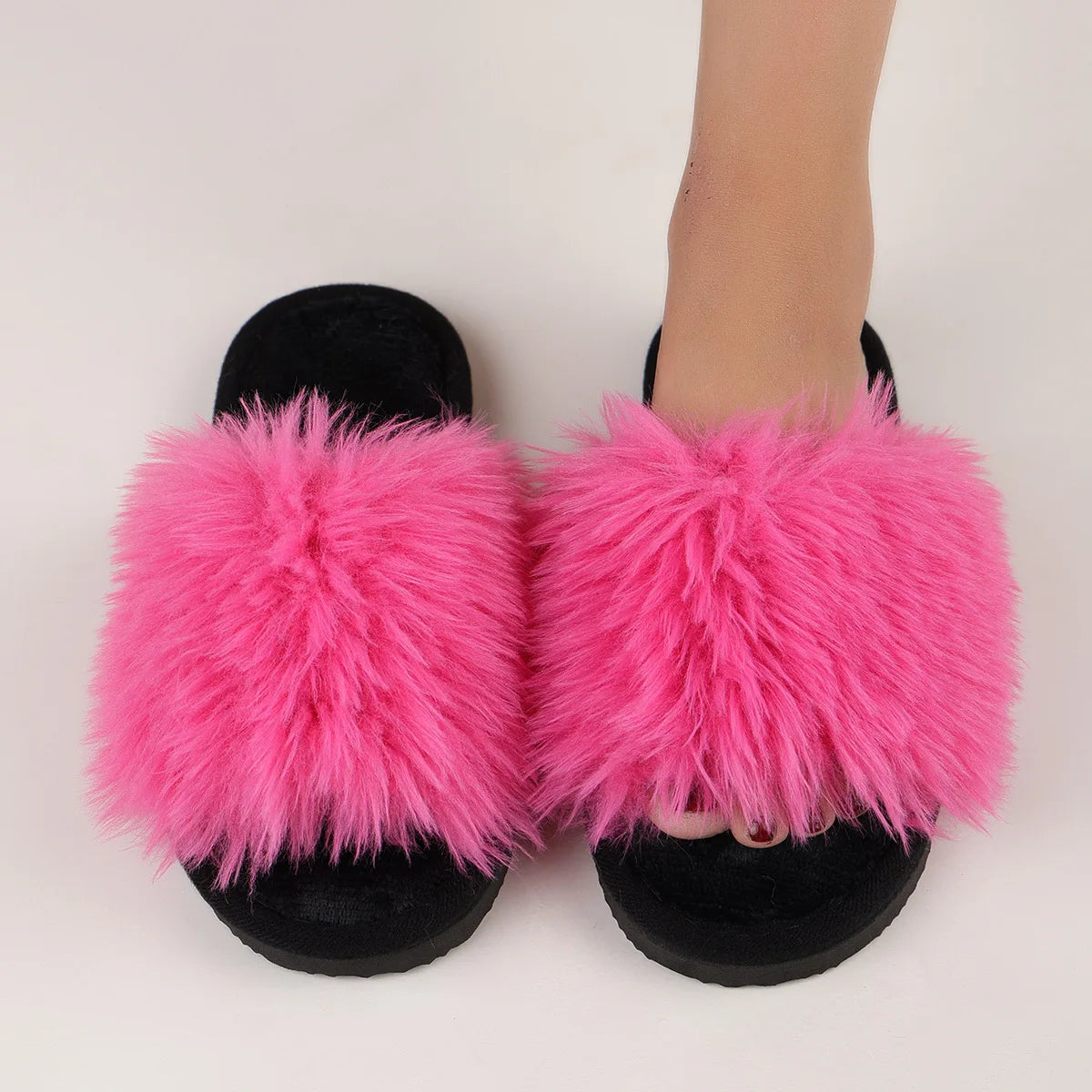 Fluffy Plush Slippers