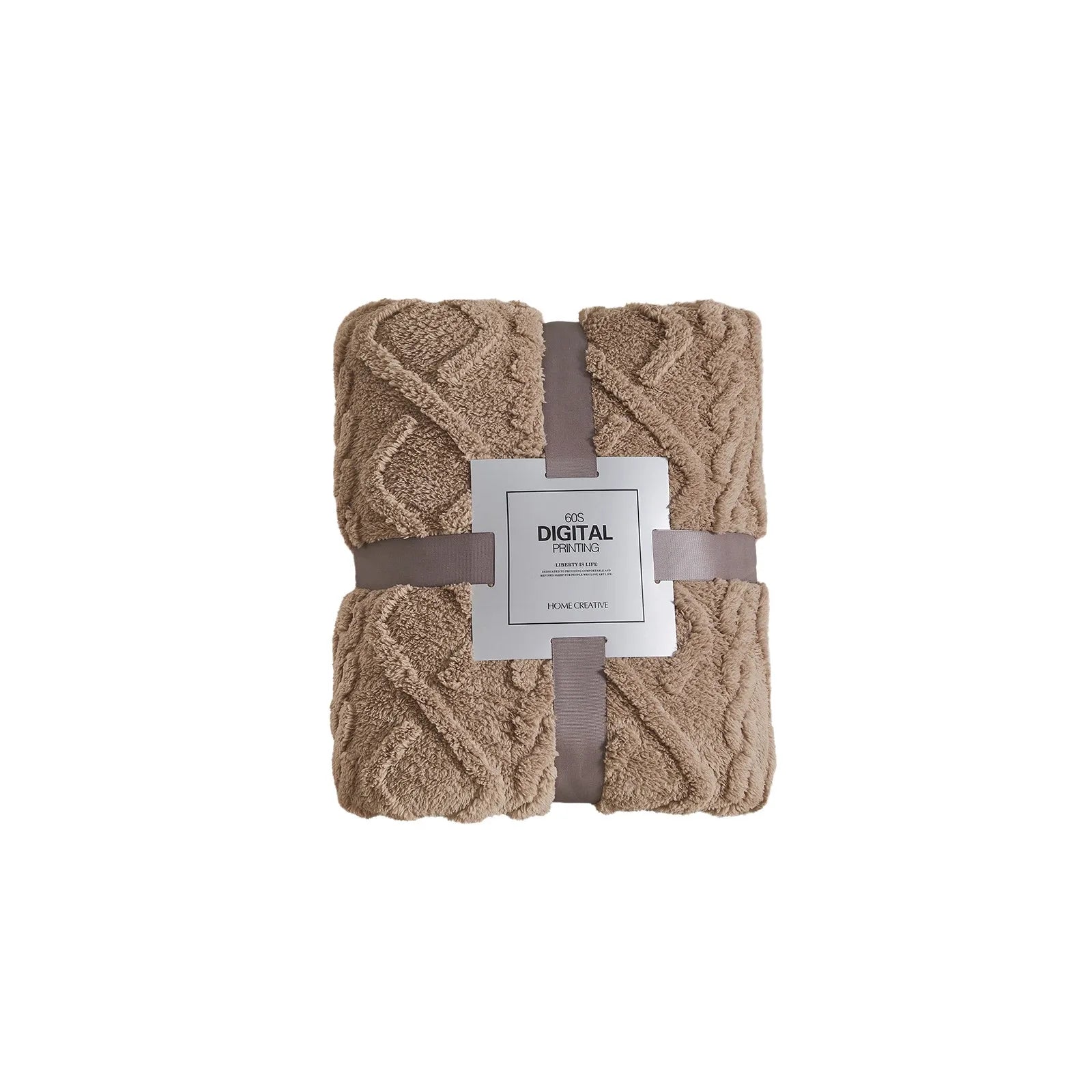 Cozy and wonderfully soft throw blanket. Warm and comfy!