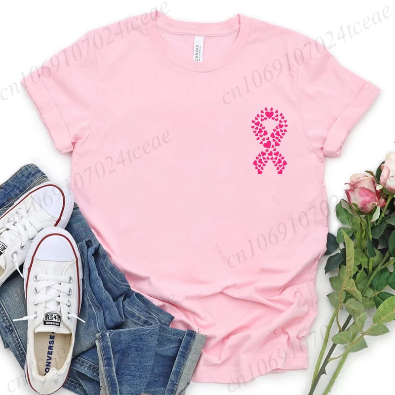 Breast Cancer Ribbon Tshirt