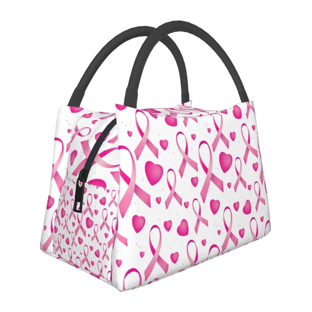 Breast Cancer Awareness Insulated Lunch Bags
