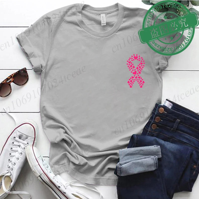 Breast Cancer Ribbon Tshirt