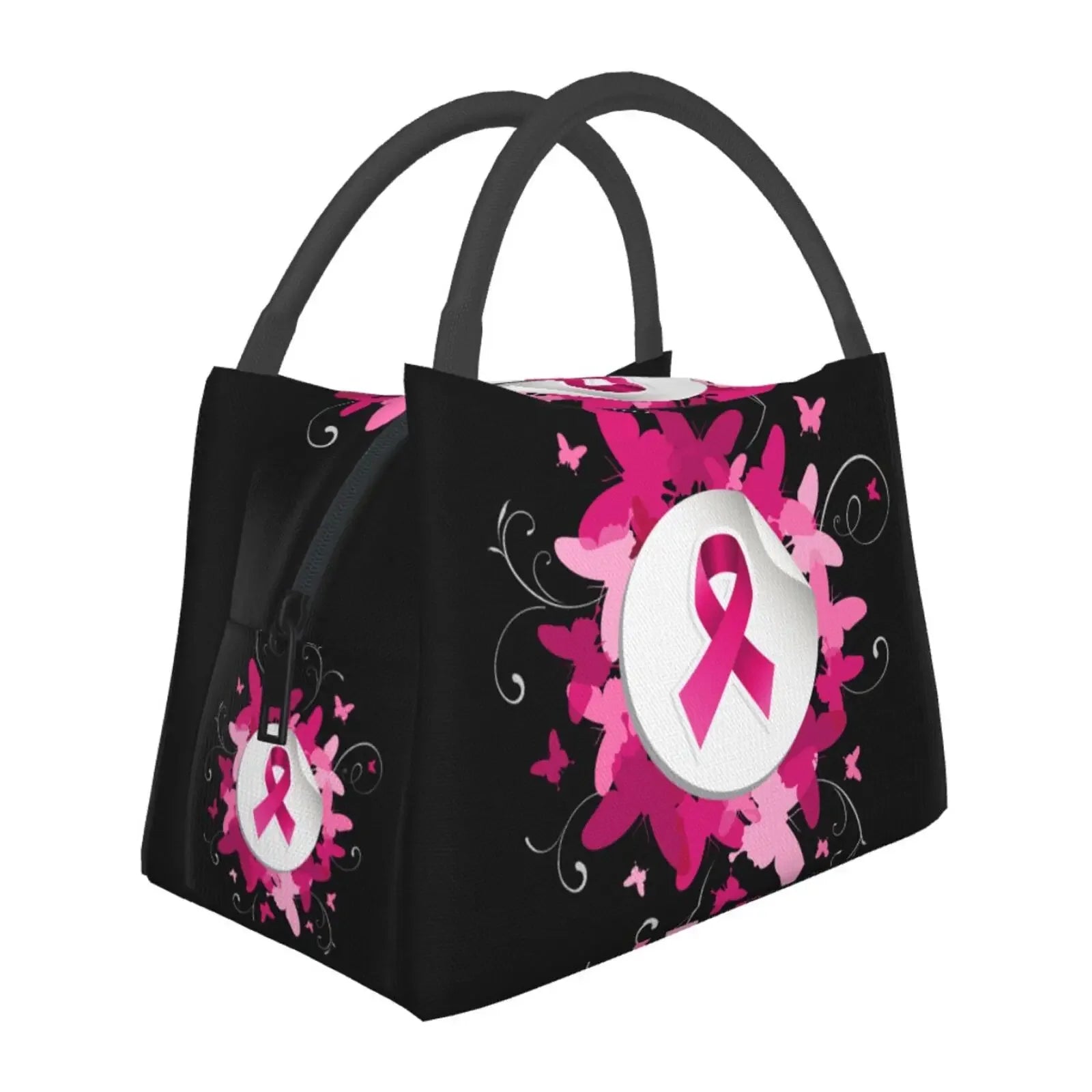 Breast Cancer Awareness Insulated Lunch Bags