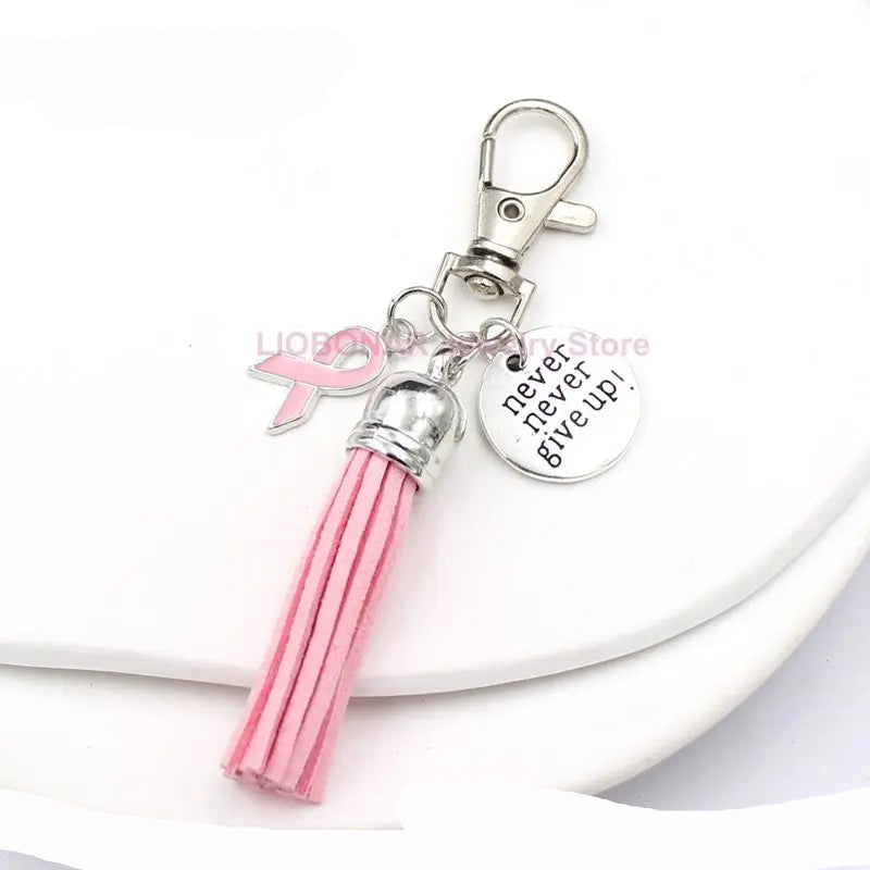Pink Tassel Key Chain ~ Choose from 4