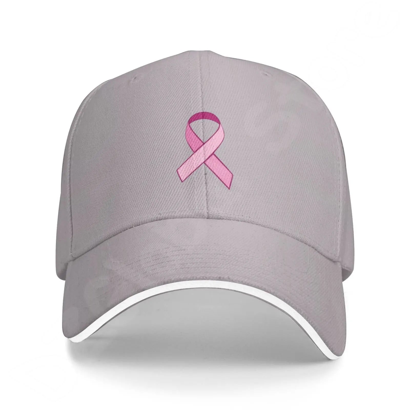 Pink Ribbon Support Breast Cancer Baseball Caps