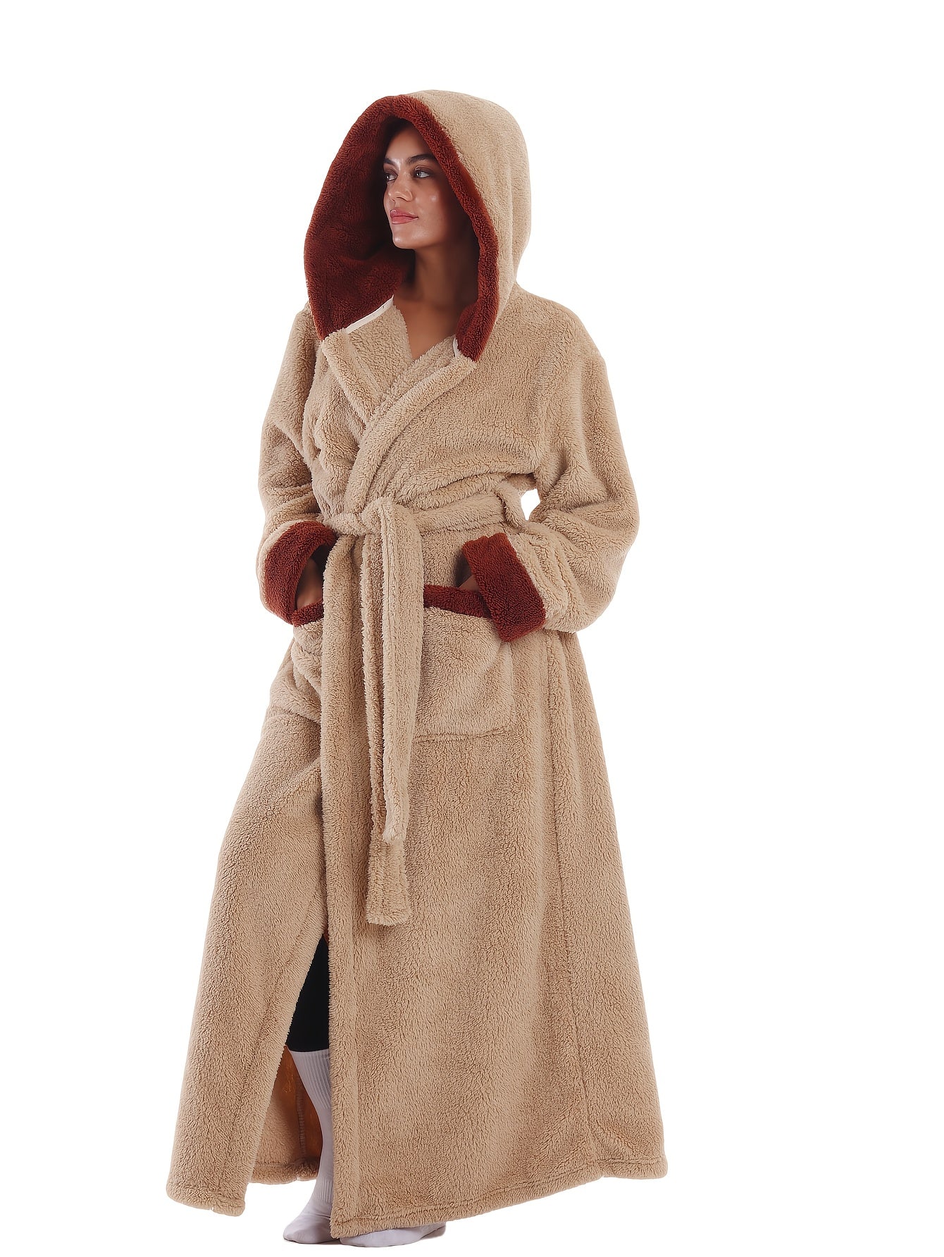 Snuggly Fleece Robe