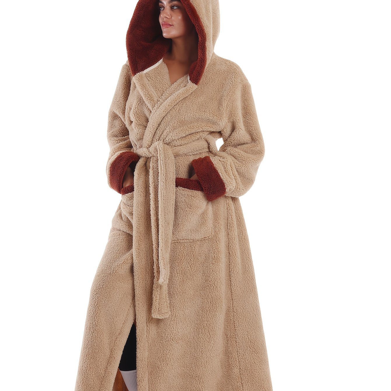 Snuggly Fleece Robe