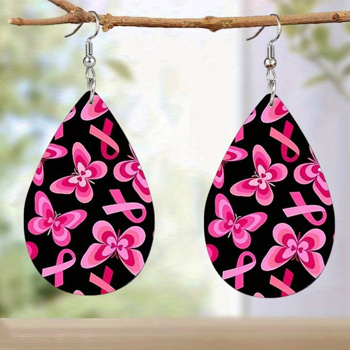 BC Ribbons and Butterflies Dangle Earrings