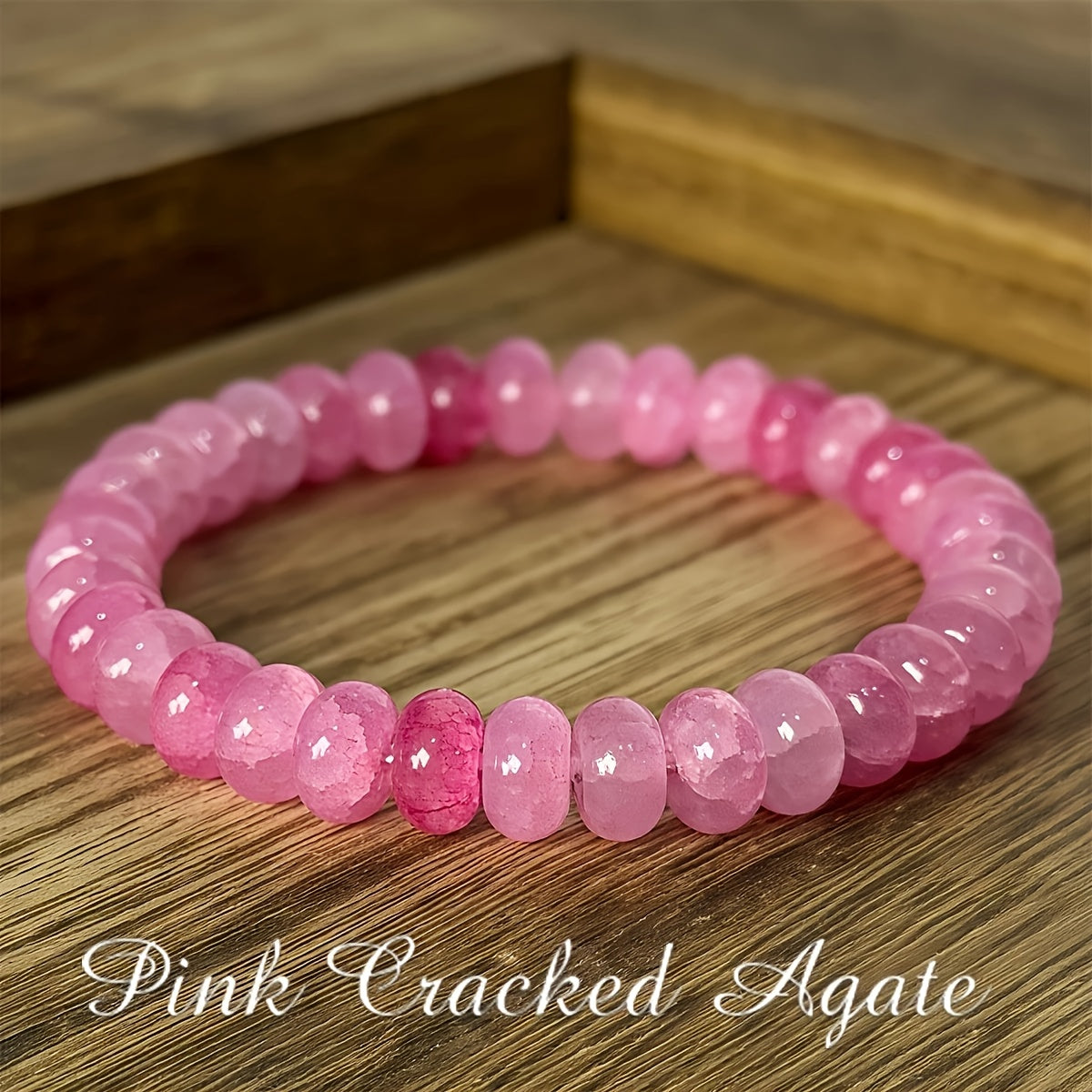 Pink Agate Bracelet