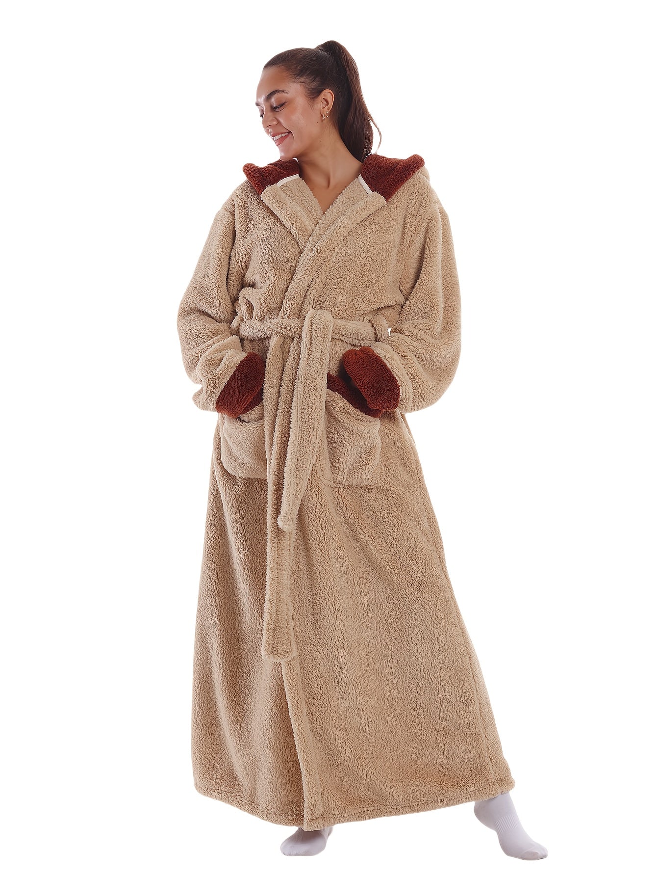 Snuggly Fleece Robe