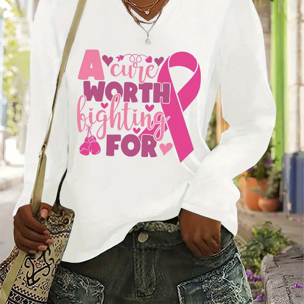 A Cure Worth Fighting For ~ Long sleeve Tshirt