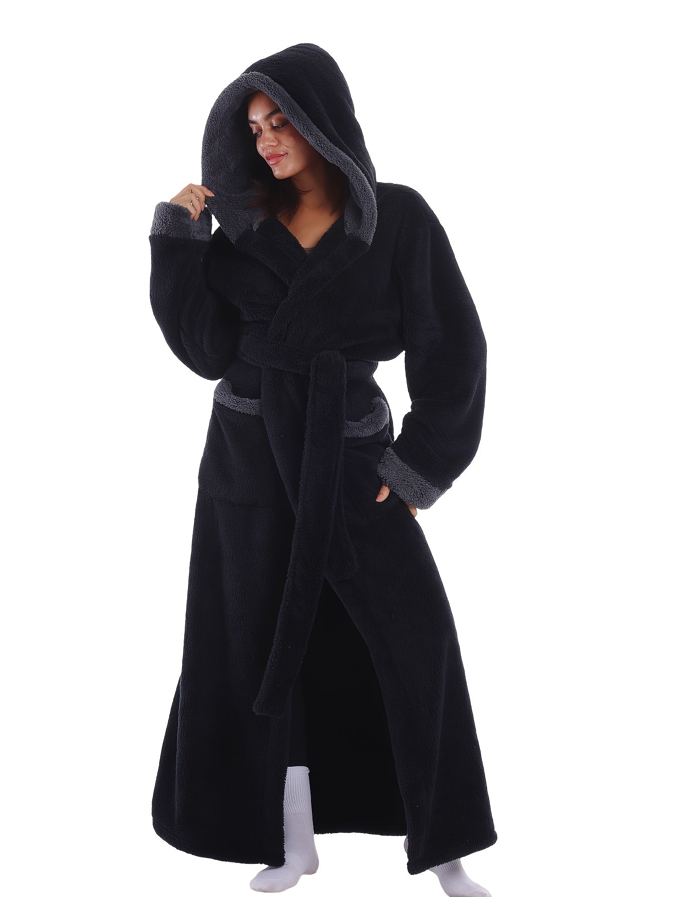 Snuggly Fleece Robe