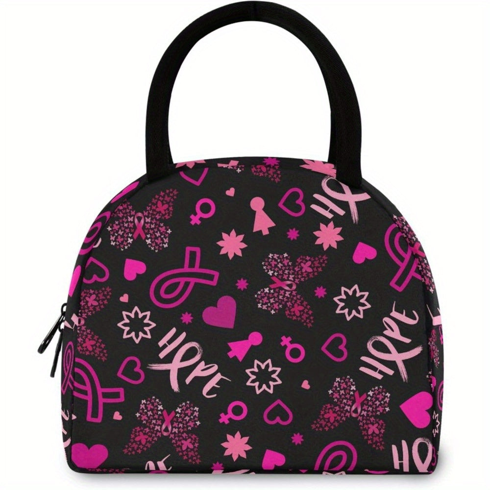 Breast Cancer Awareness Thermal Lunch Bag